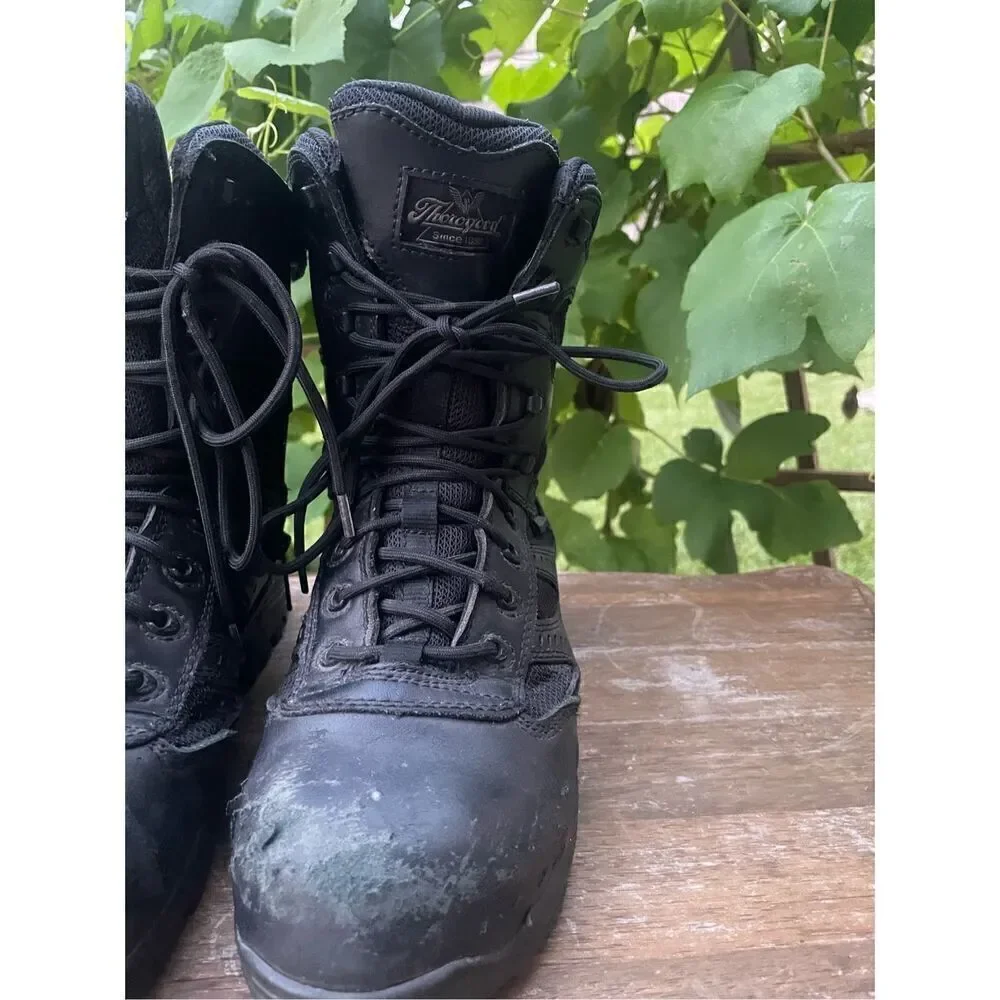 Thorogood Deuce Side Zip Tactical Men's 6.5 / Women’s 8.5 Safety Composite Boot